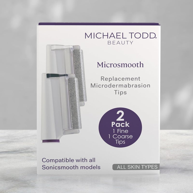 Michael Todd Beauty – Microsmooth Clear Replacement Tips - Sonicsmooth Compatible - Diamond Microdermabrasion- Device Not Included - Image 5